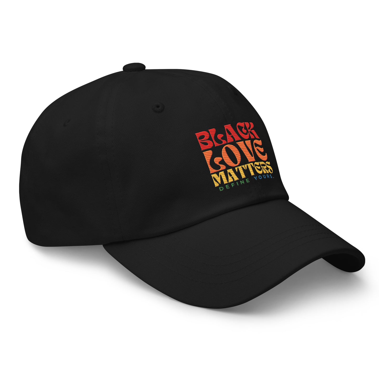 Pride Black Love Matters Dad Hat