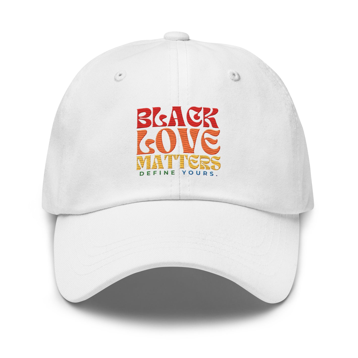 Pride Black Love Matters Dad Hat