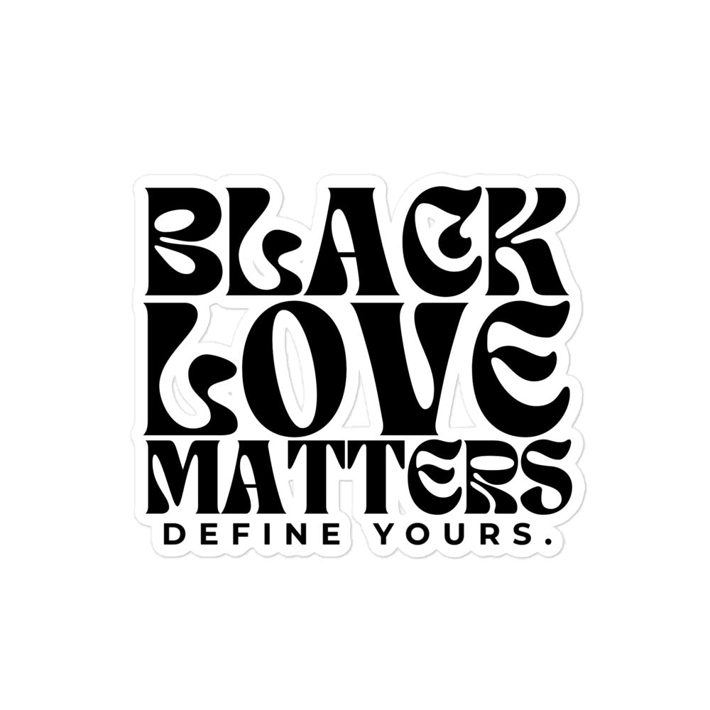 Black Love Matters Sticker