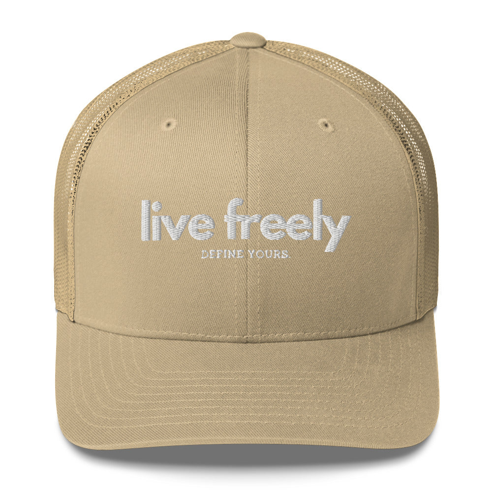 Live Freely Trucker Cap