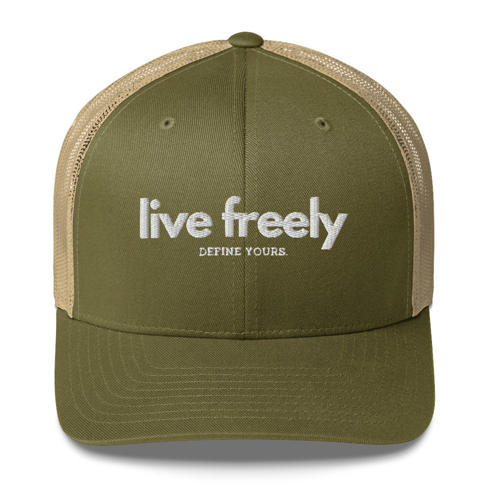 Live Freely Trucker Cap