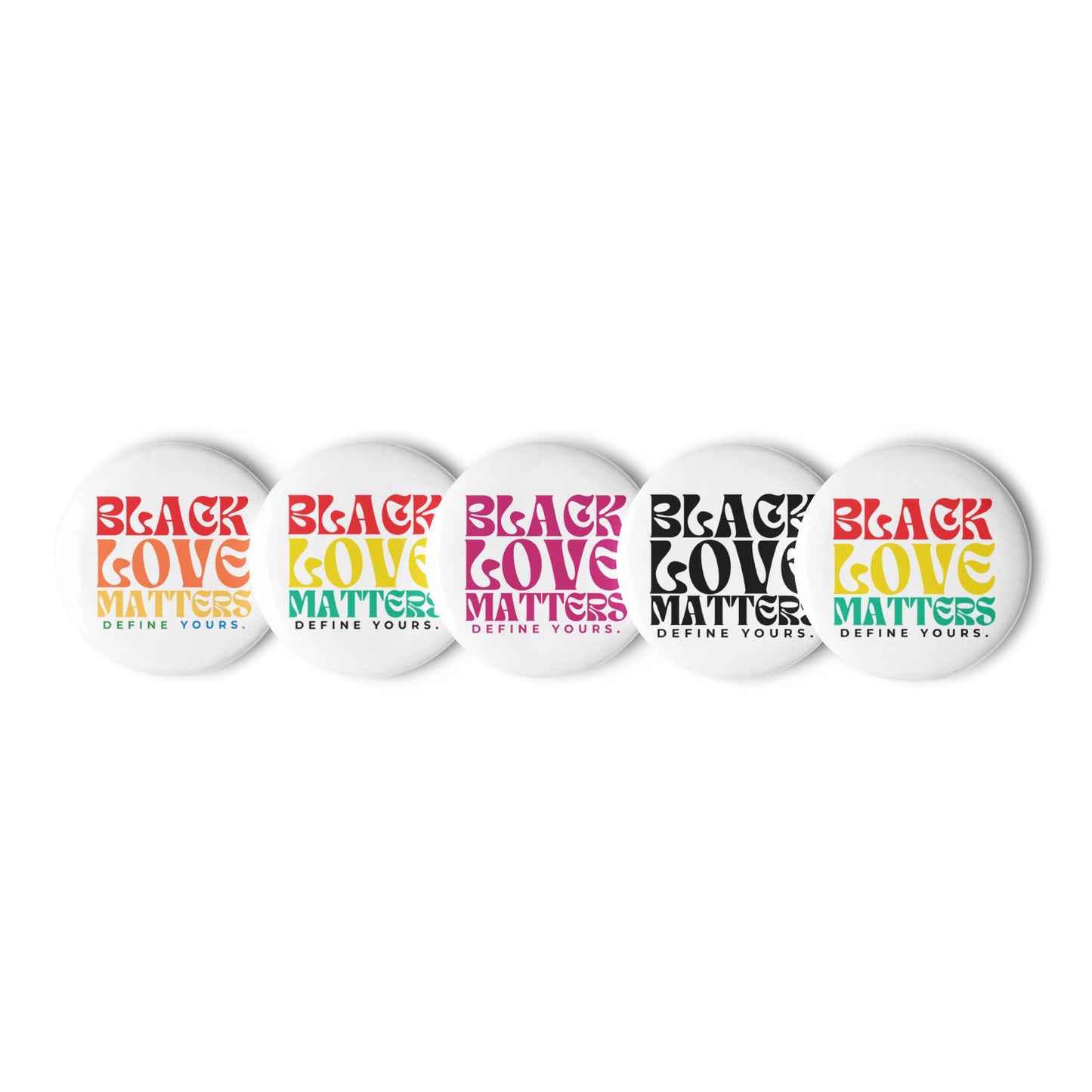 Black Love Matters Pins