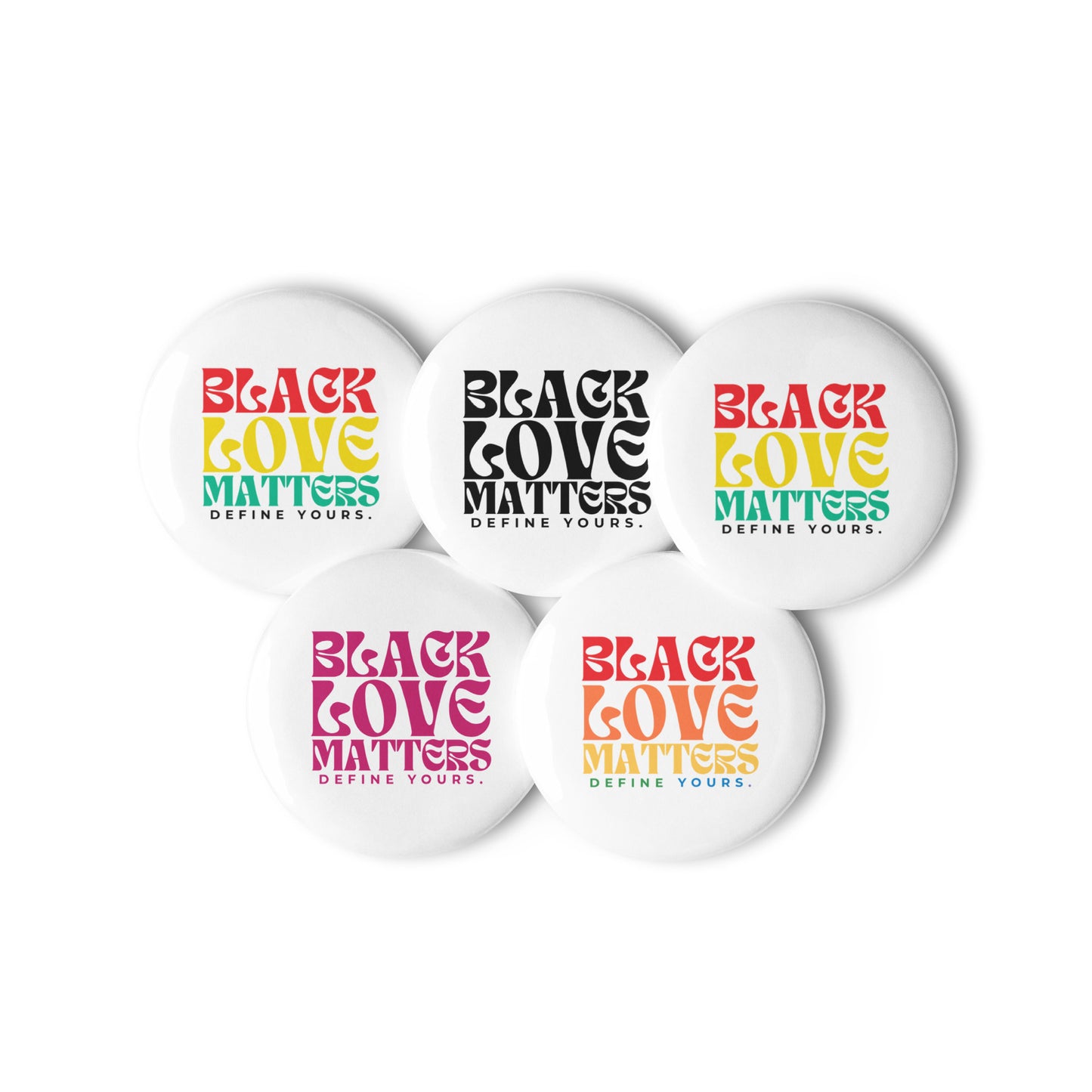 Black Love Matters Pins