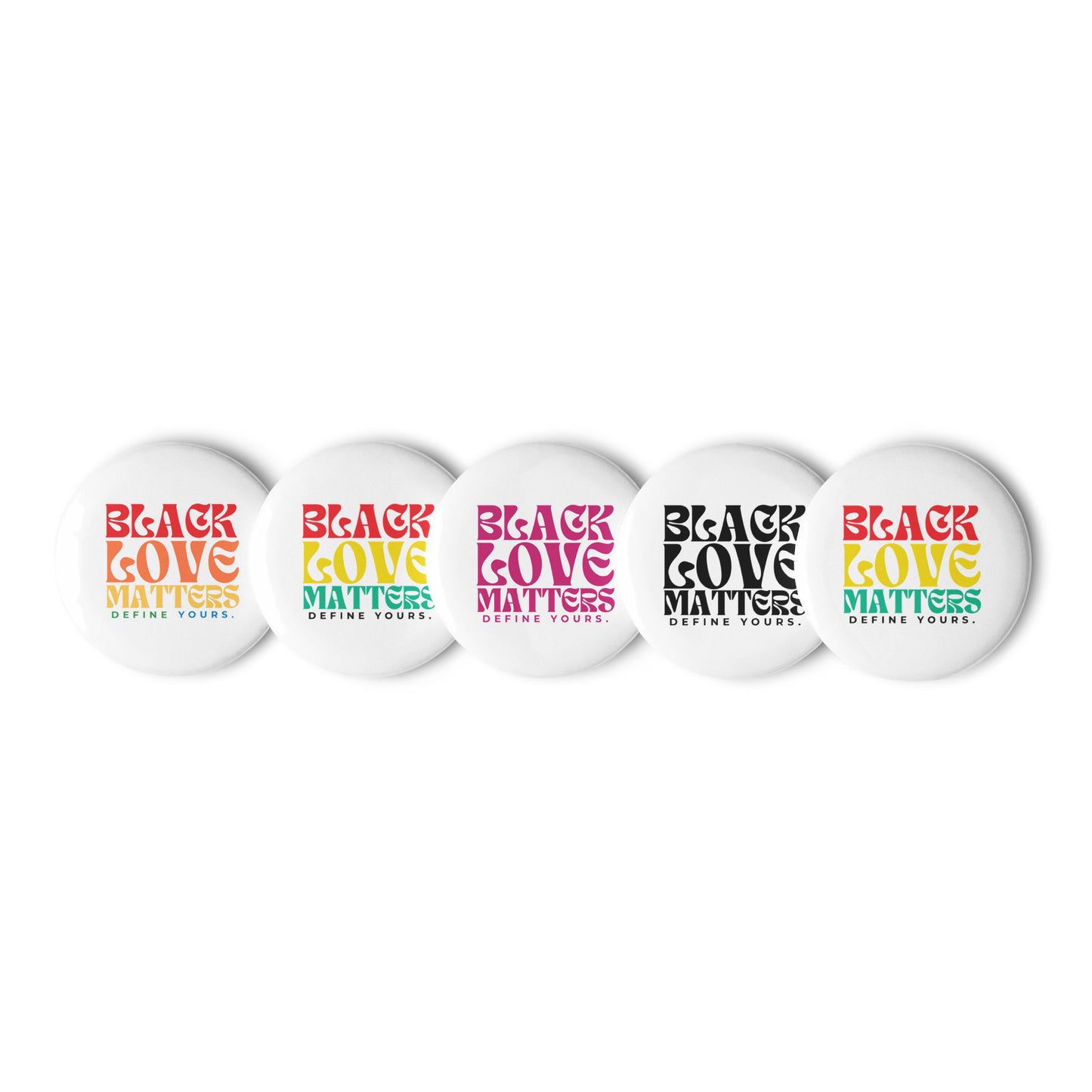 Black Love Matters Pins
