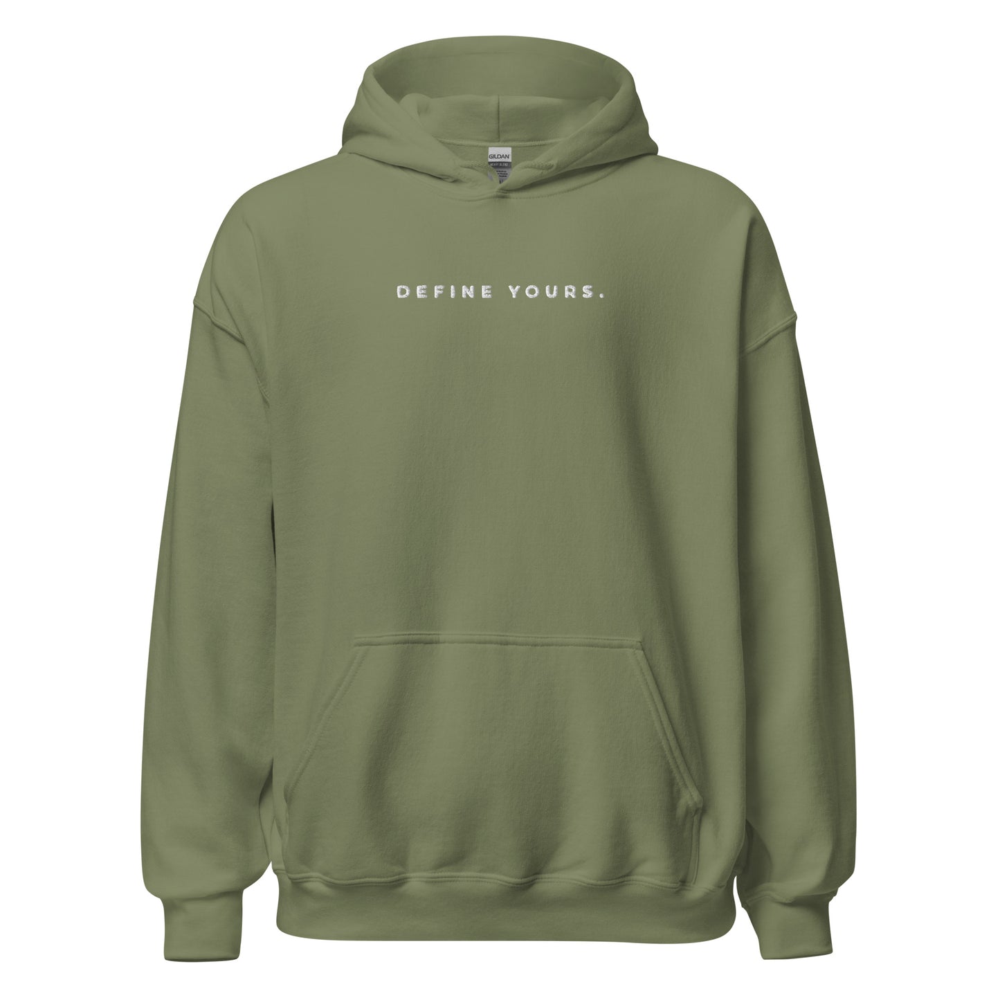 Define Yours Embroidered Unisex Hoodie