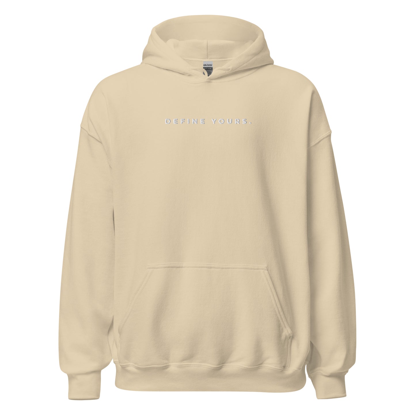 Define Yours Embroidered Unisex Hoodie