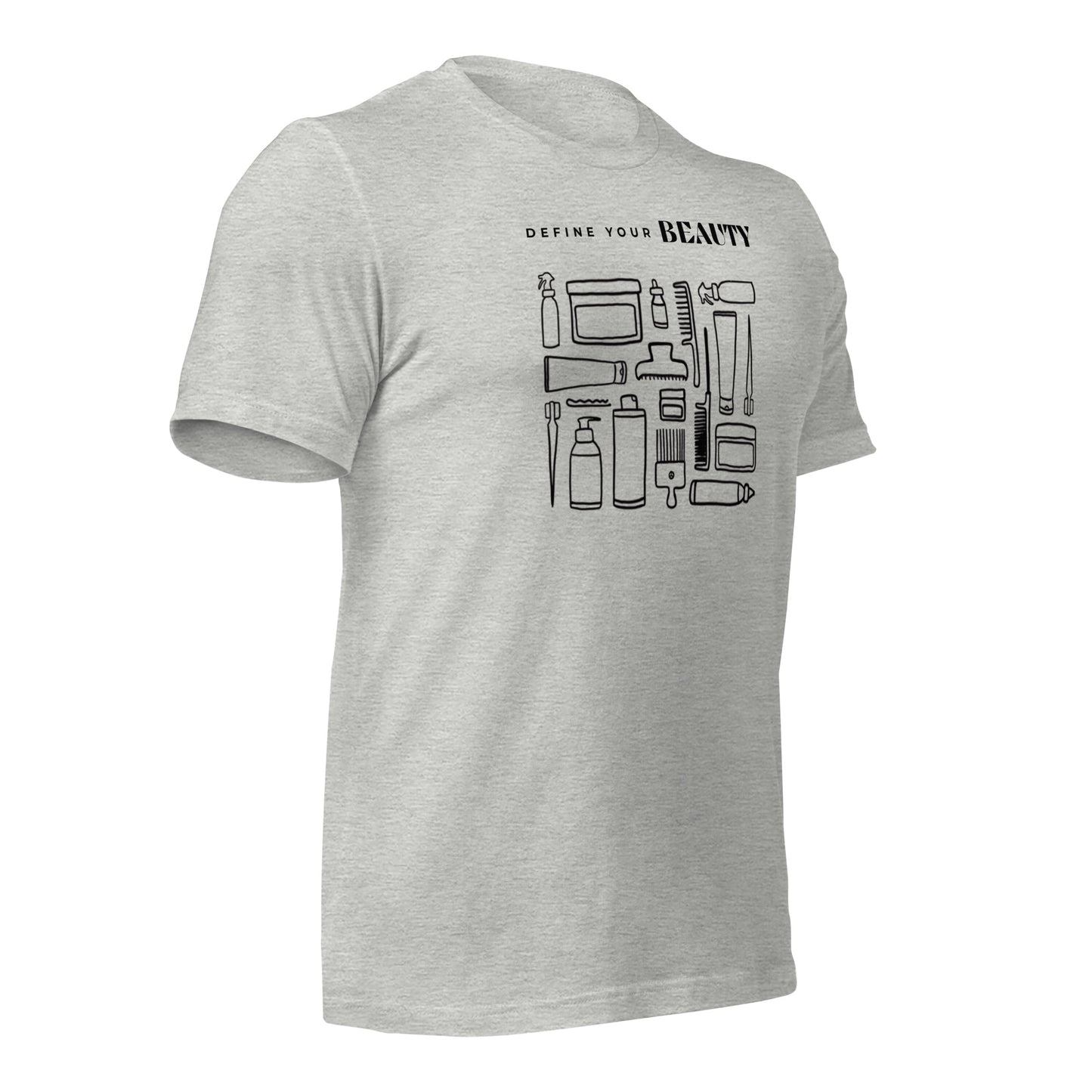 Define Your Beauty Black Text Unisex T-Shirt