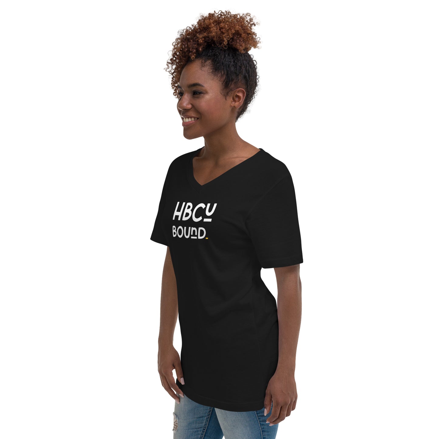 Bound - HBCU Unisex V-Neck T-Shirt