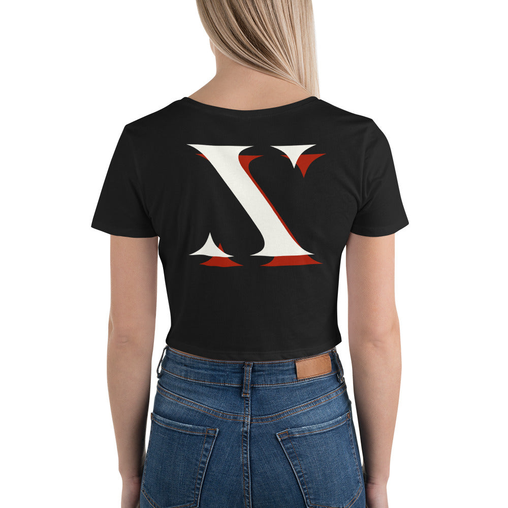 White "X" Prxphecy Crop Top