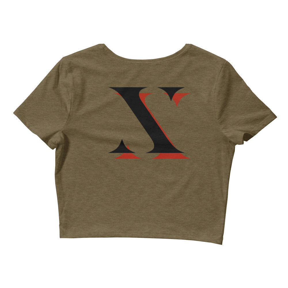 Black "X" Prxphecy Crop Top
