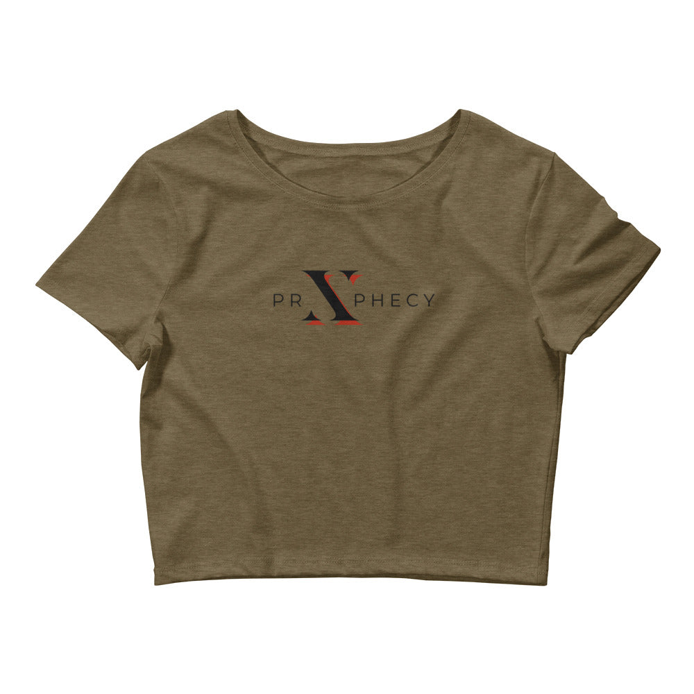 Black "X" Prxphecy Crop Top