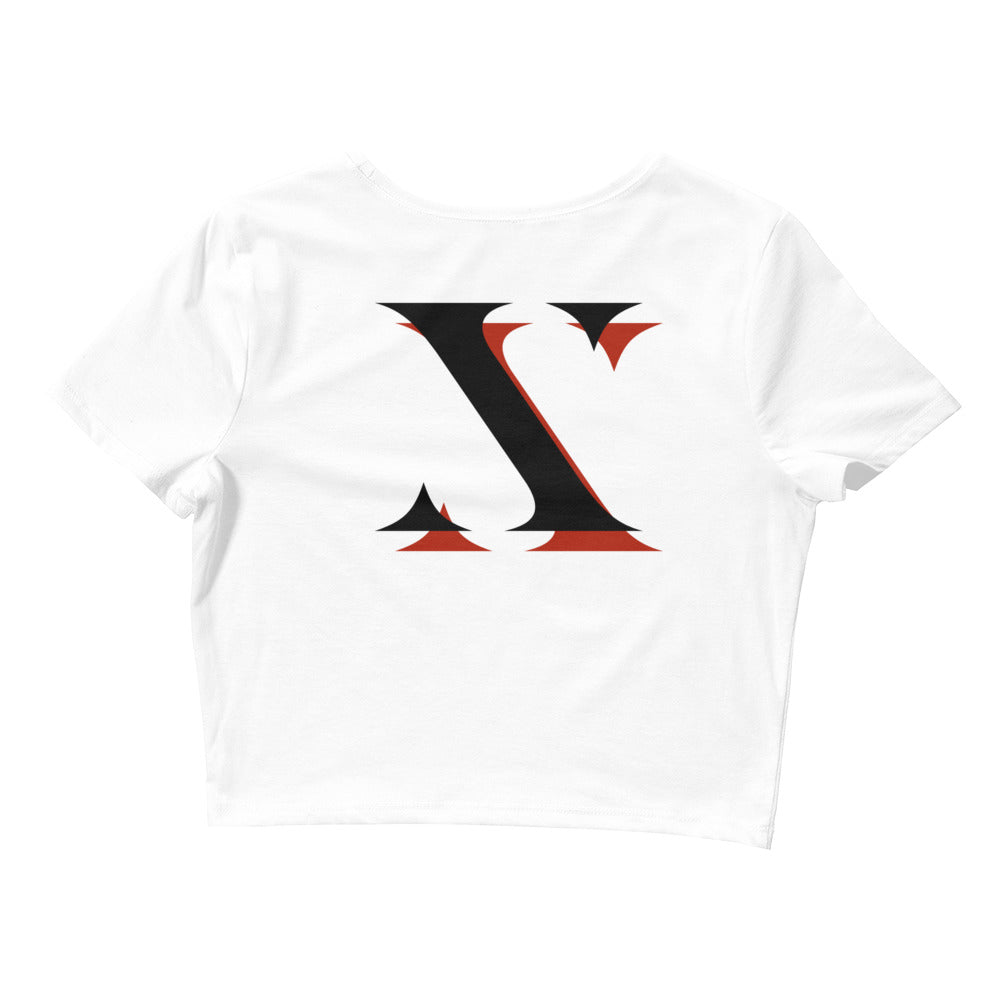 Black "X" Prxphecy Crop Top