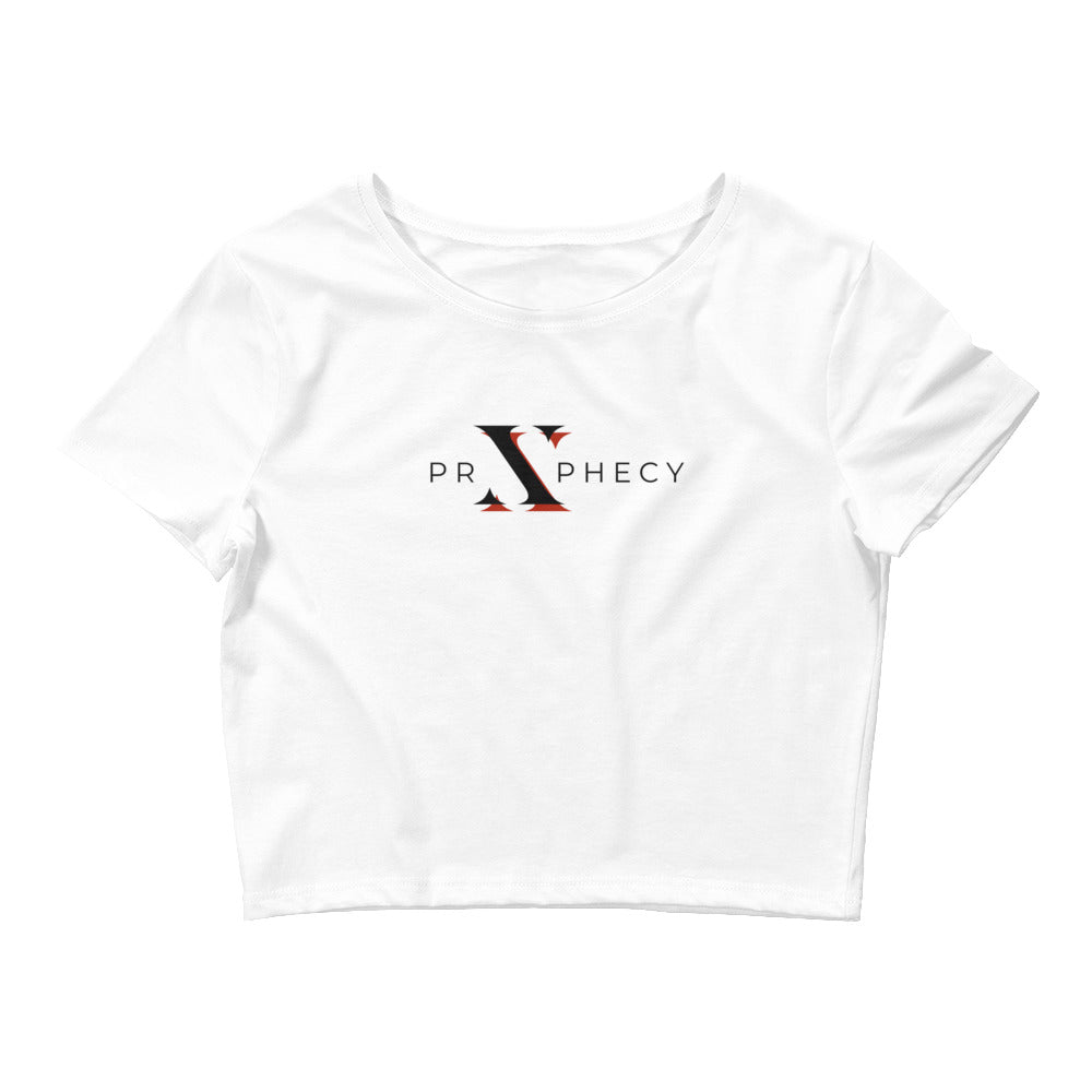 Black "X" Prxphecy Crop Top