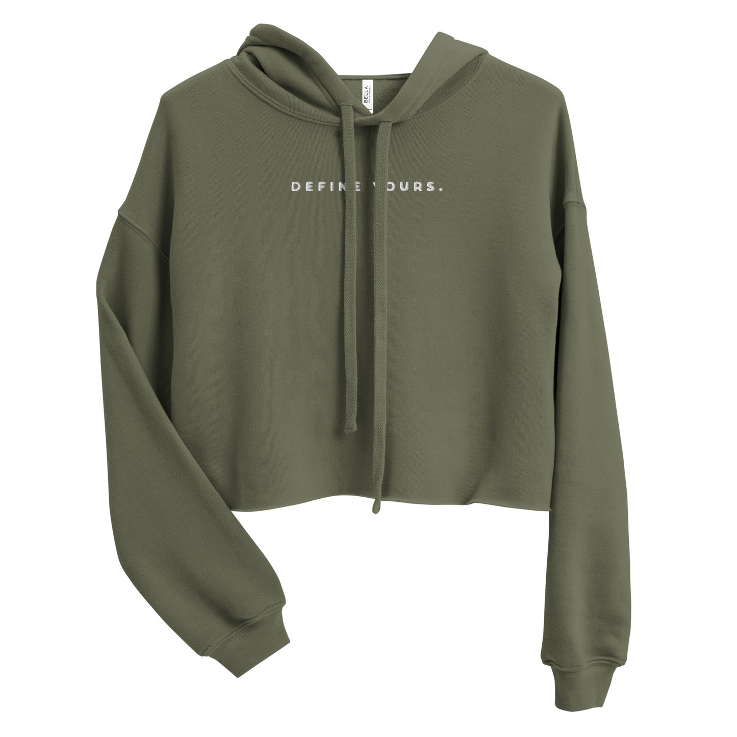 Define Yours Crop Hoodie