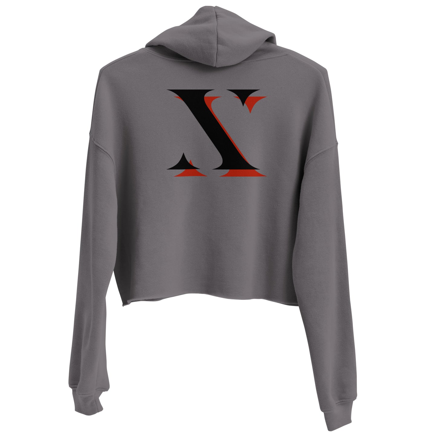 Black "X" Prxphecy Crop Hoodie