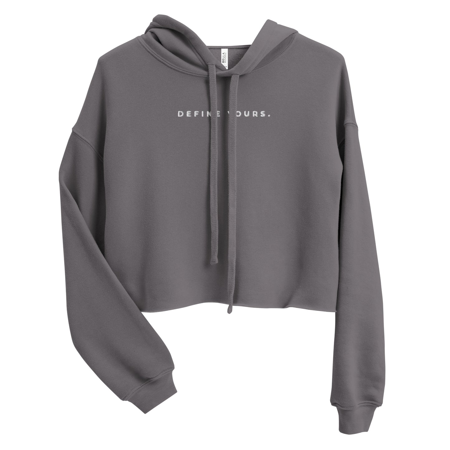Define Yours Crop Hoodie