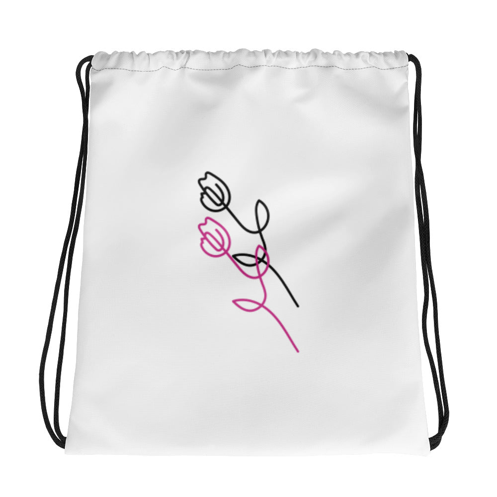 Prxphecy: White Drawstring Bag