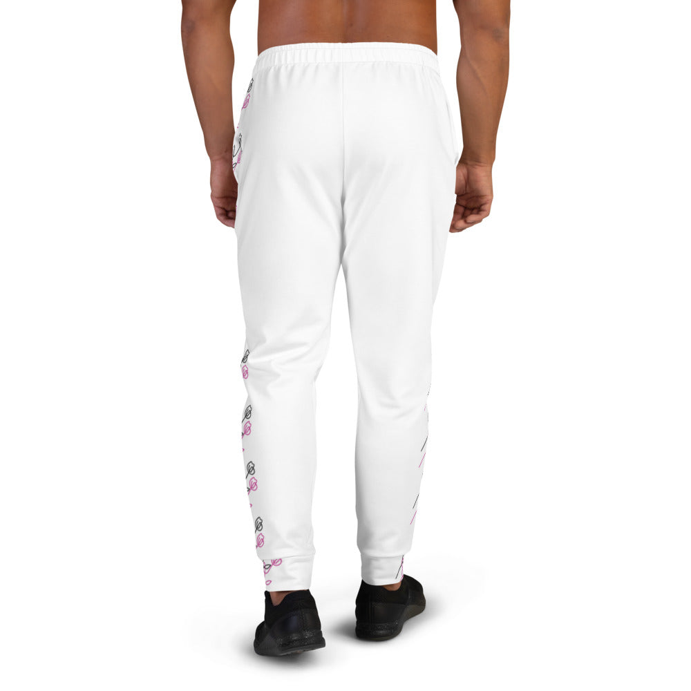 Prxphecy: Men's White Joggers