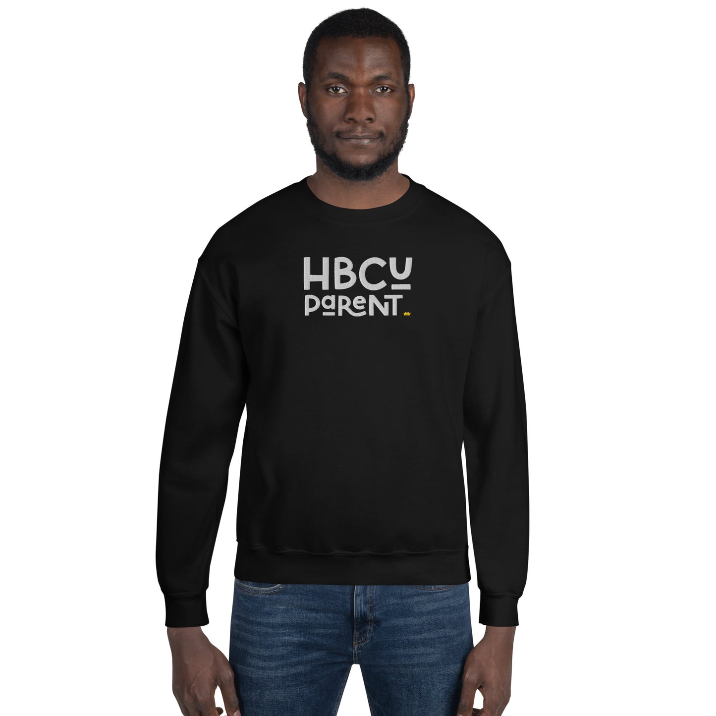 Parent - HBCU Embroidered Unisex Sweatshirt