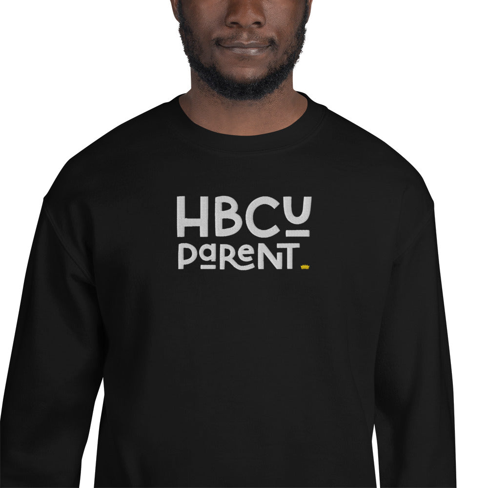 Parent - HBCU Embroidered Unisex Sweatshirt
