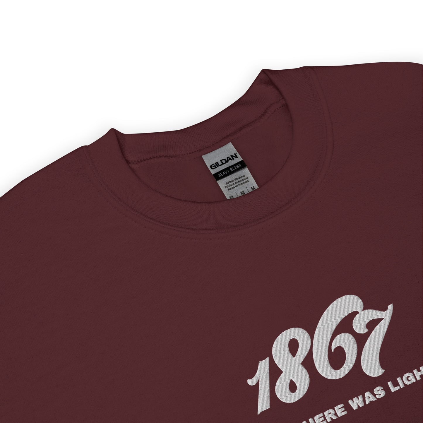 Morehouse-Inspired 1867 Embroidered Unisex Sweatshirt