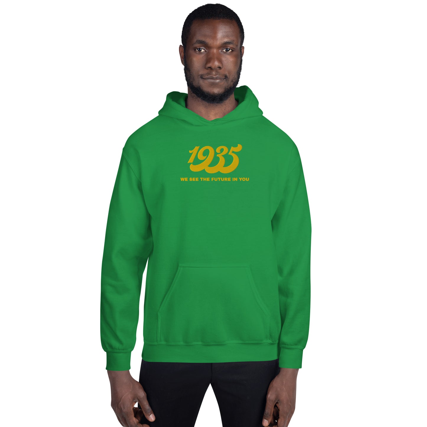 Norfolk-Inspired 1935 Embroidered Unisex Hoodie
