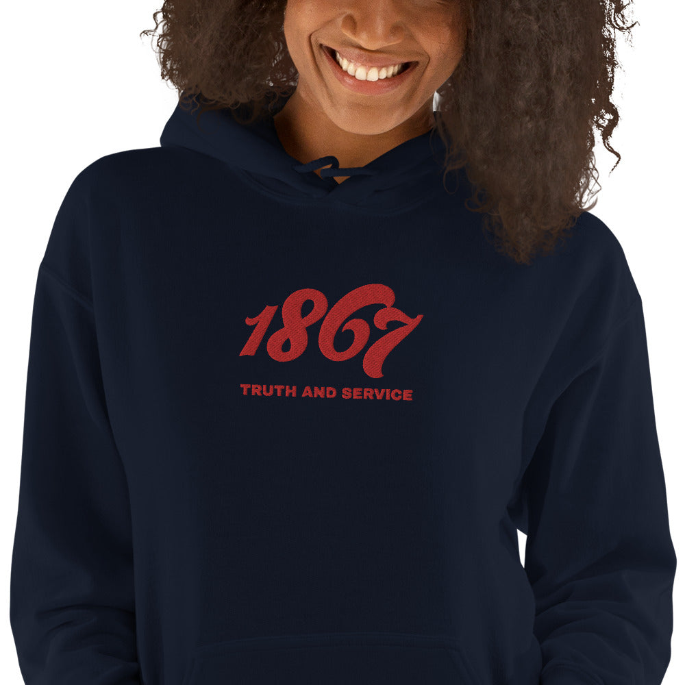 Howard-Inspired 1867 Embroidered Unisex Hoodie