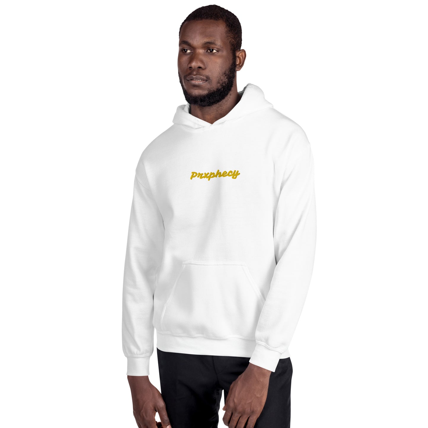 Prxphecy Gold Embroidered Unisex Hoodie
