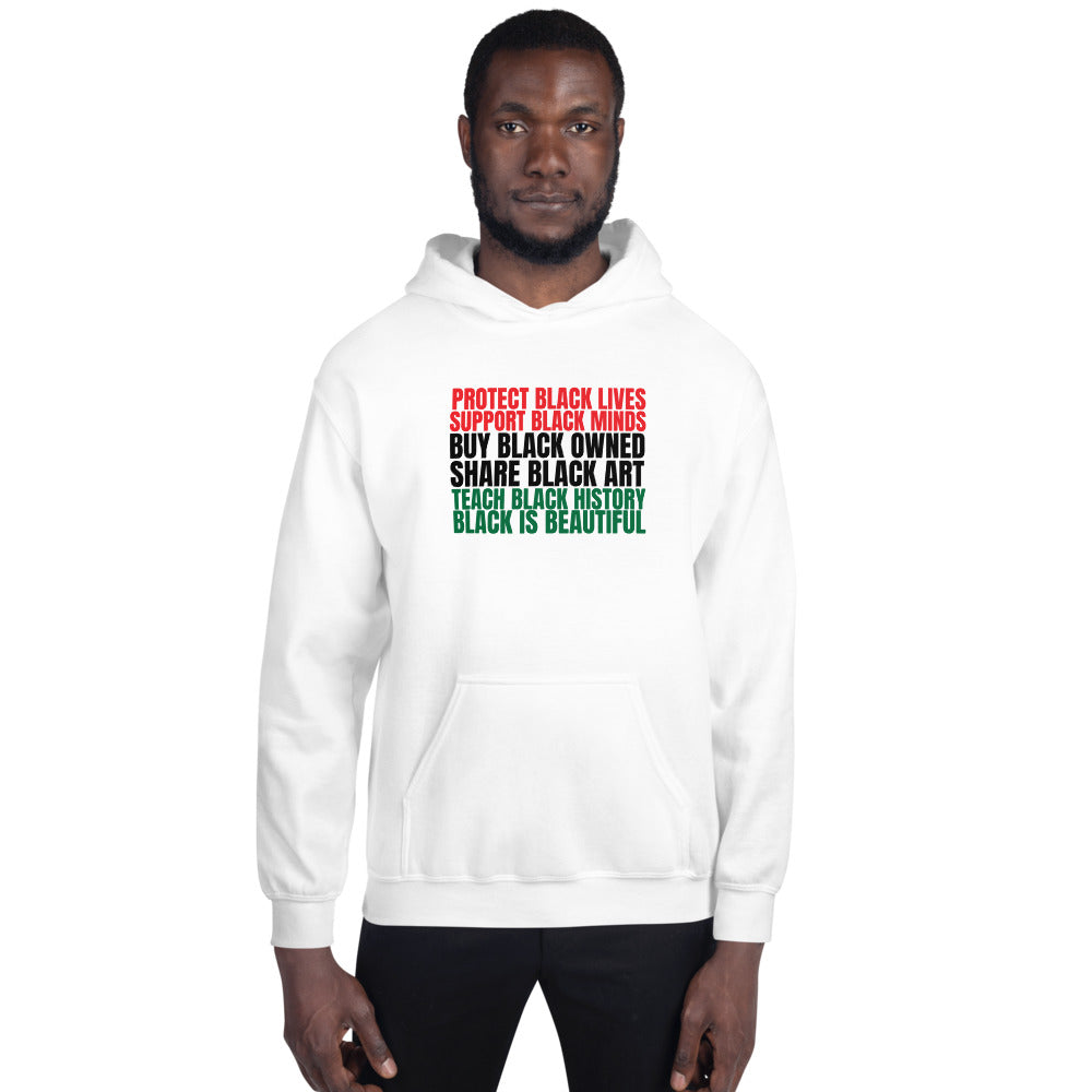 Pan-African Text Hoodie