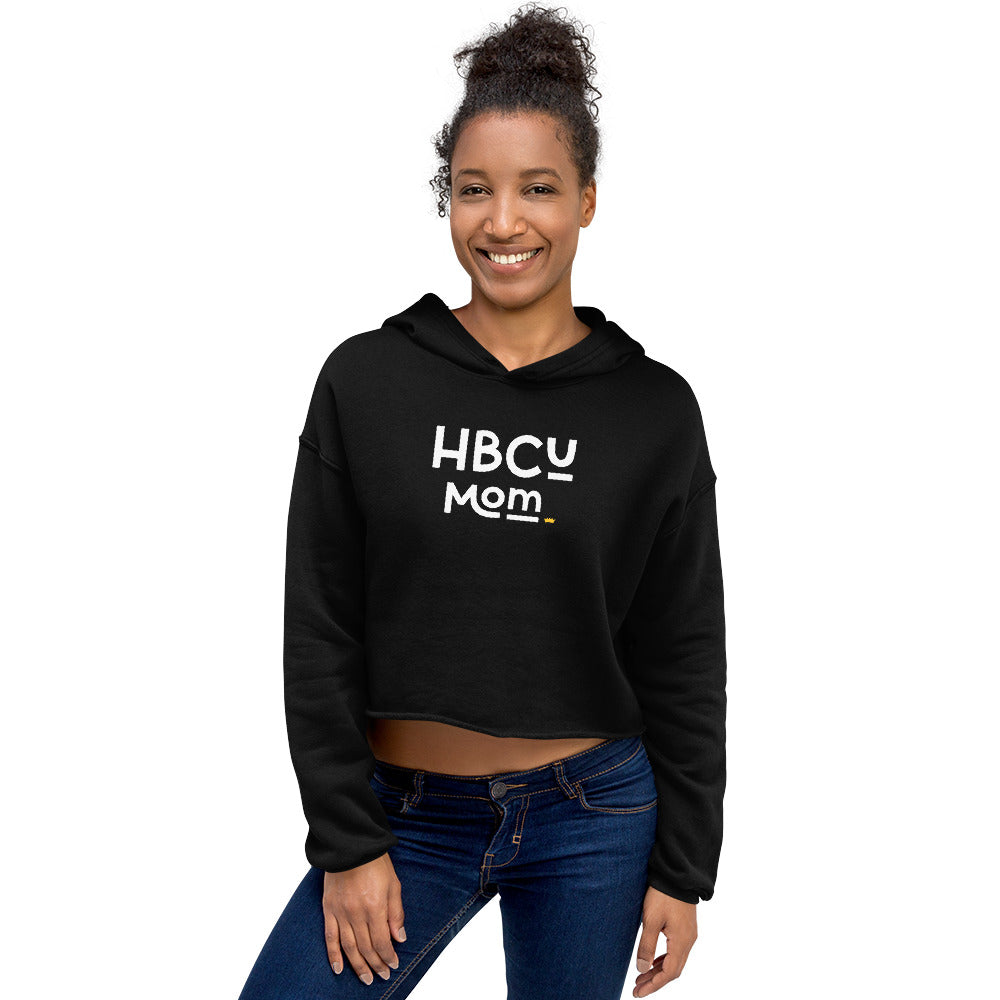 Mom - HBCU Crop Hoodie