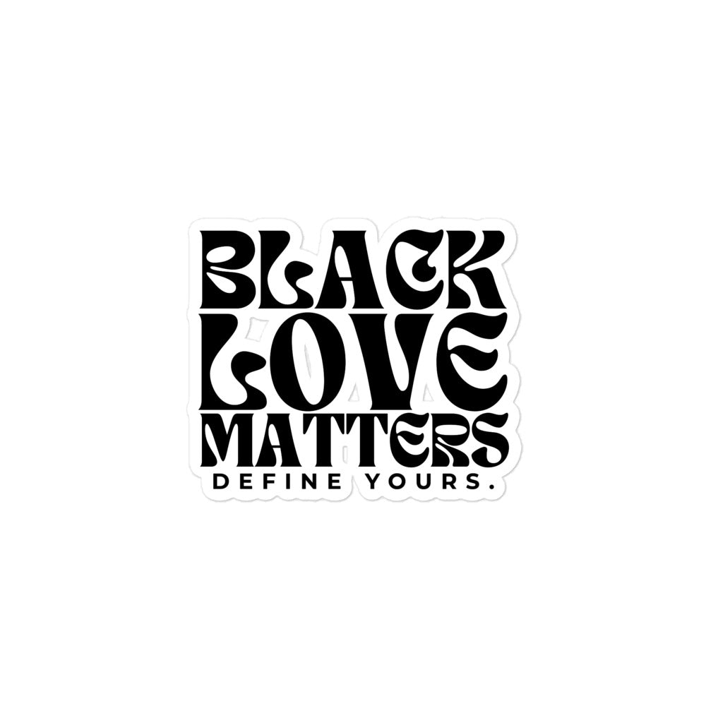 Black Love Matters Sticker