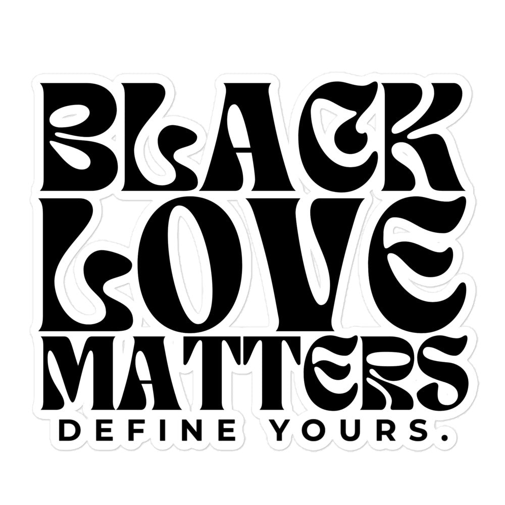 Black Love Matters Sticker