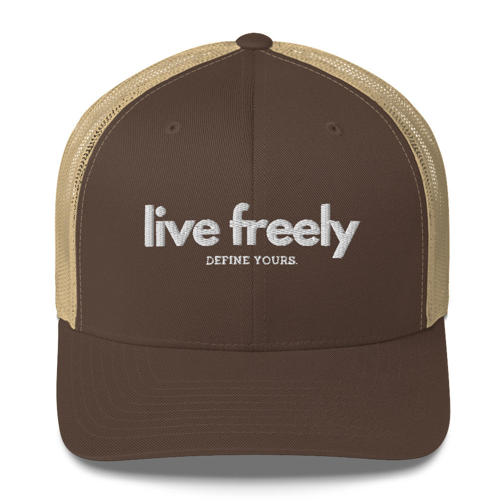 Live Freely Trucker Cap