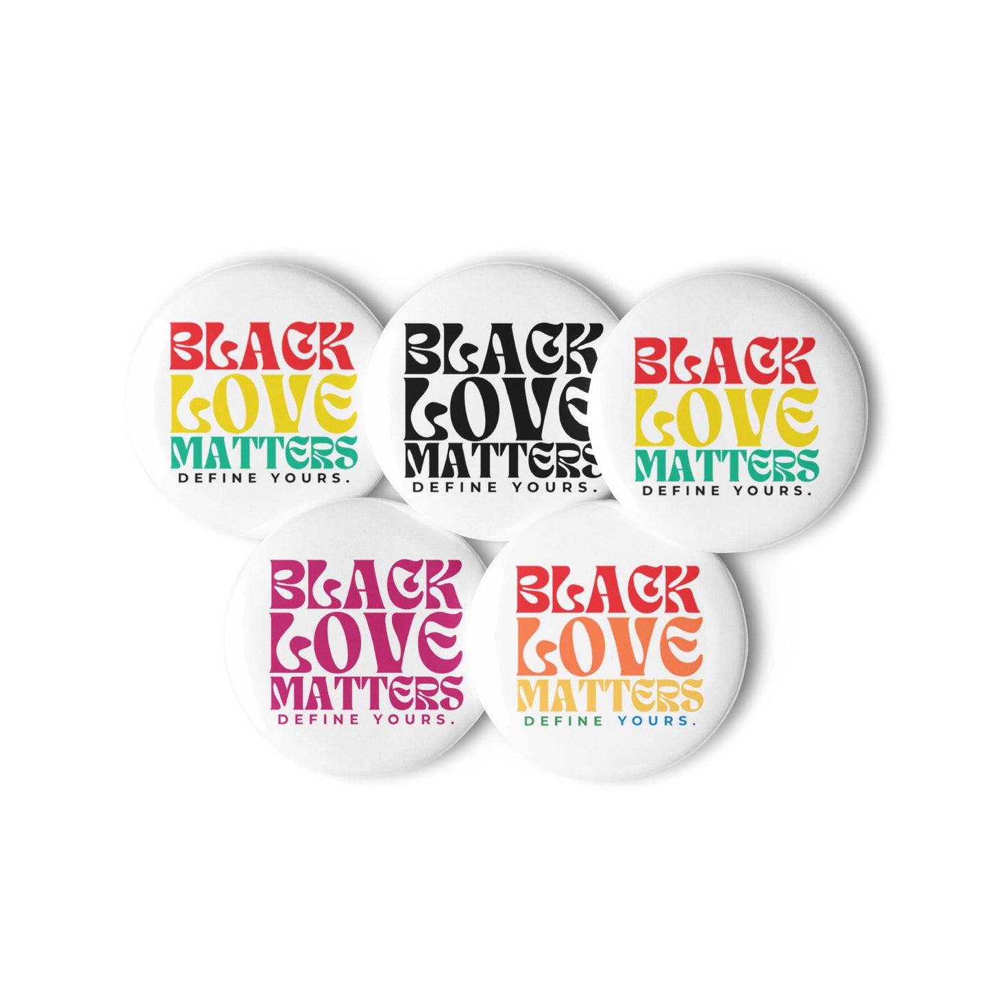 Black Love Matters Pins