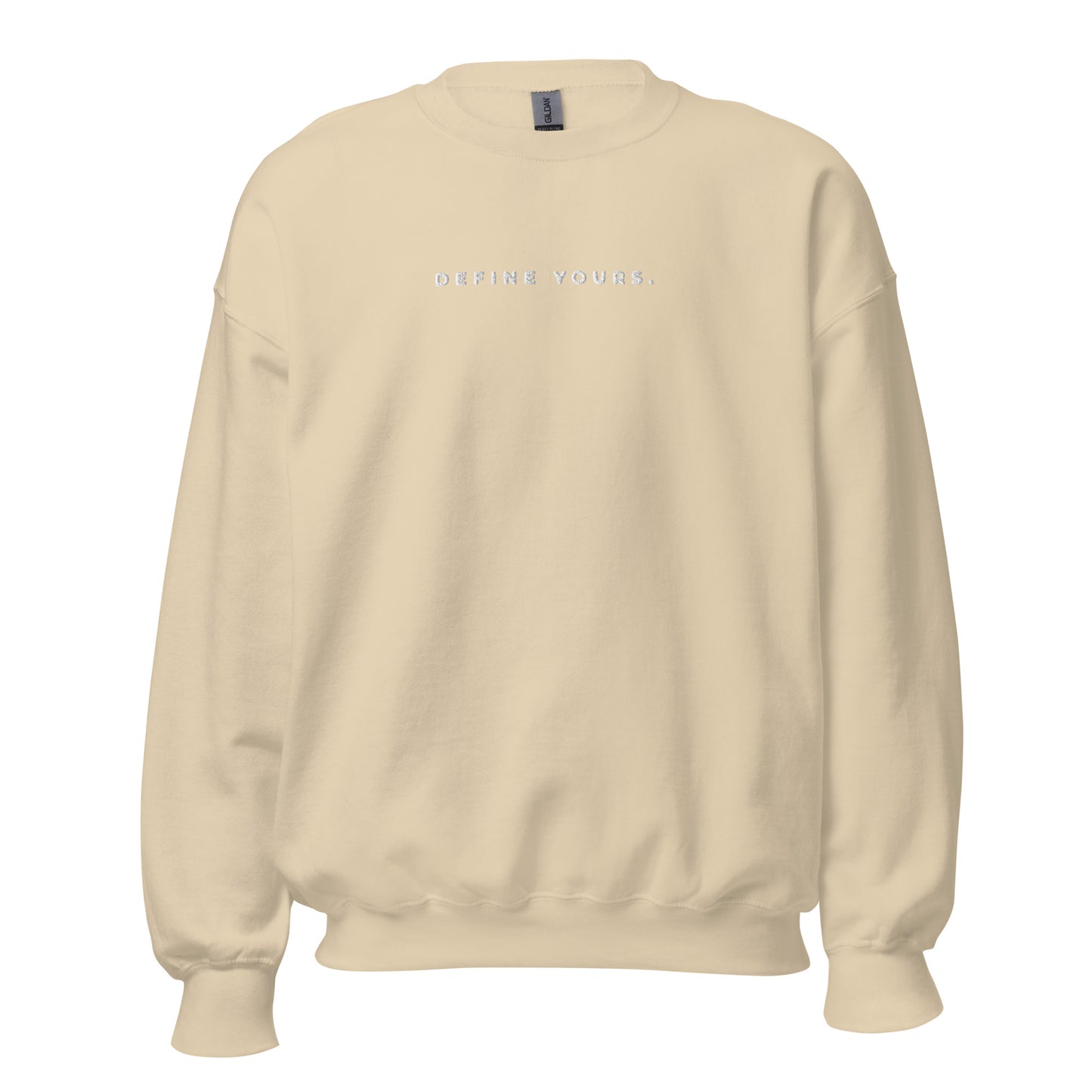 Define Yours Embroidered Unisex Sweatshirt