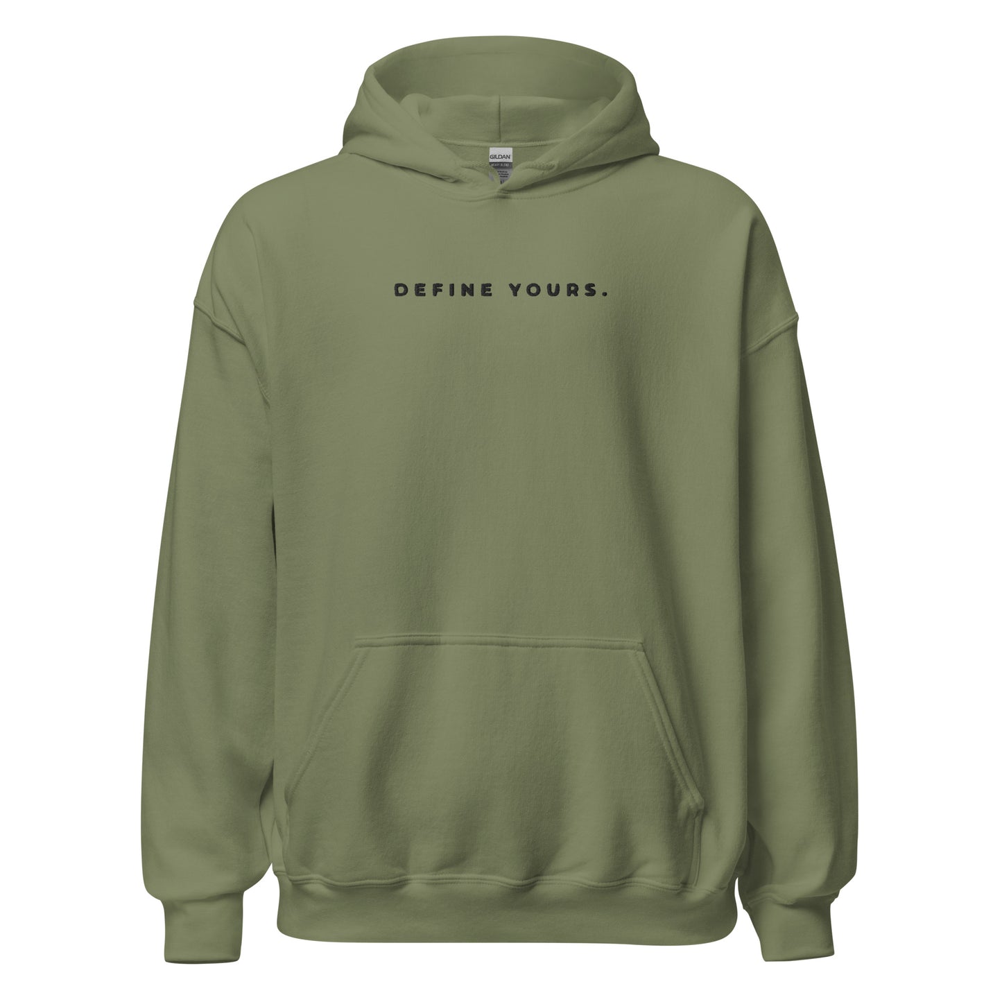 Define Yours Embroidered Unisex Hoodie