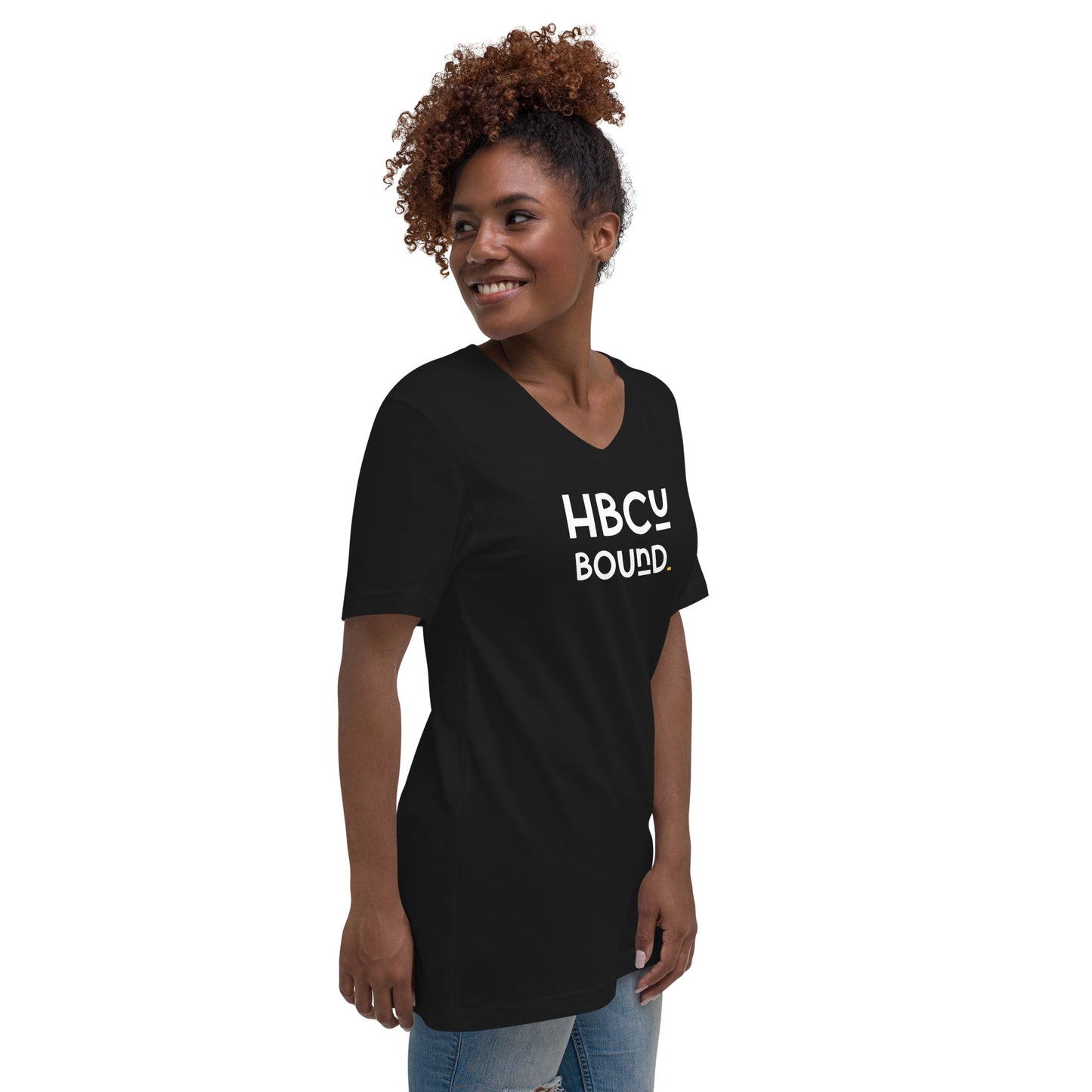 Bound - HBCU Unisex V-Neck T-Shirt