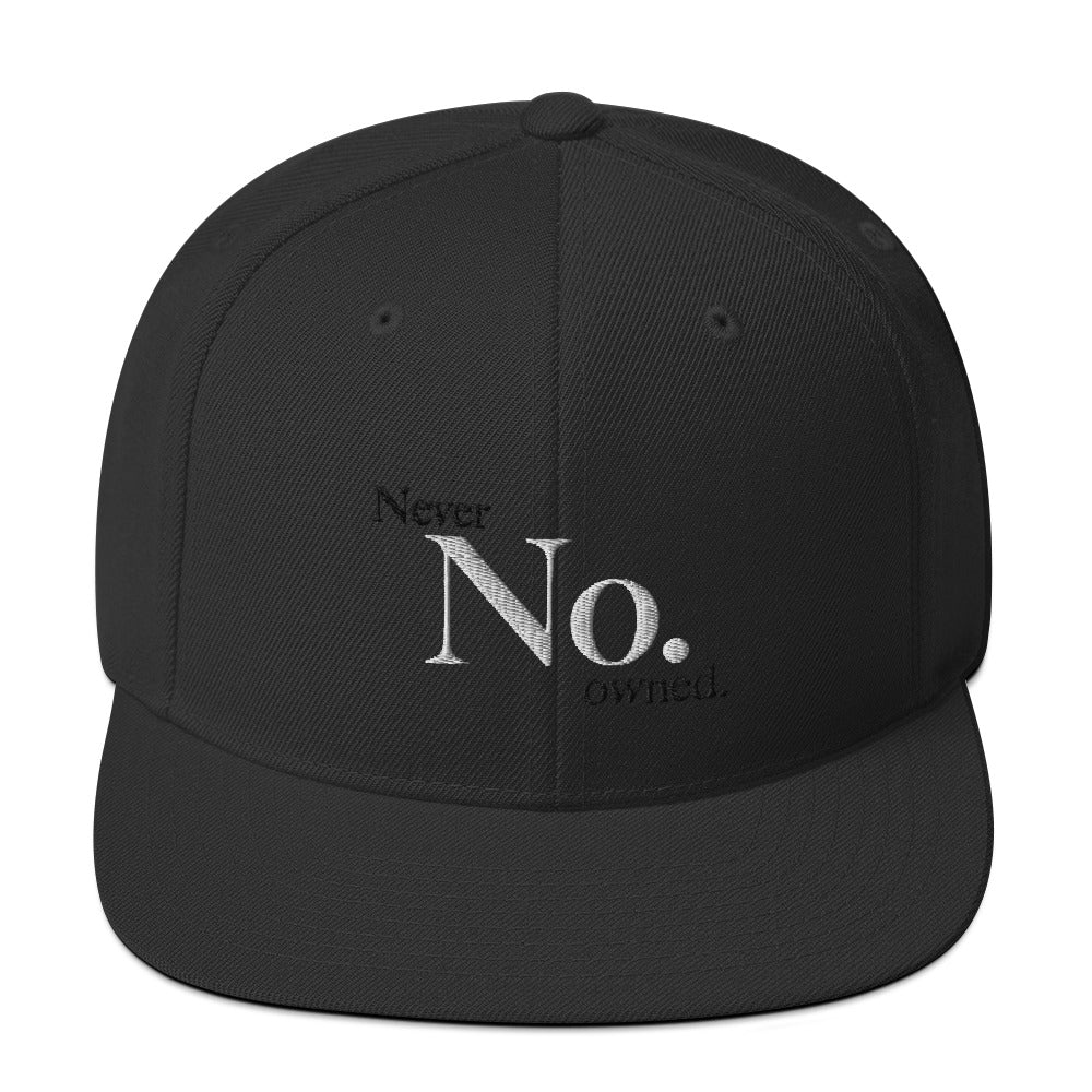 No. Snapback Hat