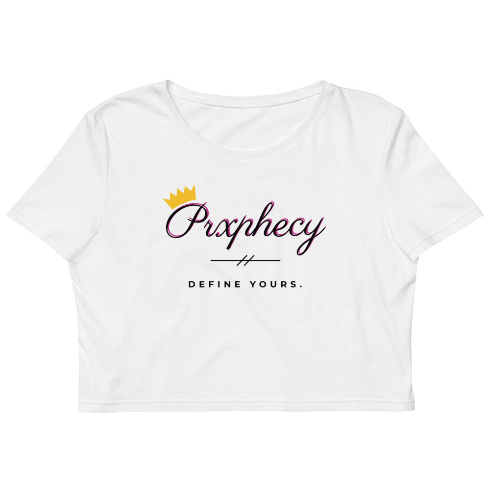 Prxphecy: White Crop Top