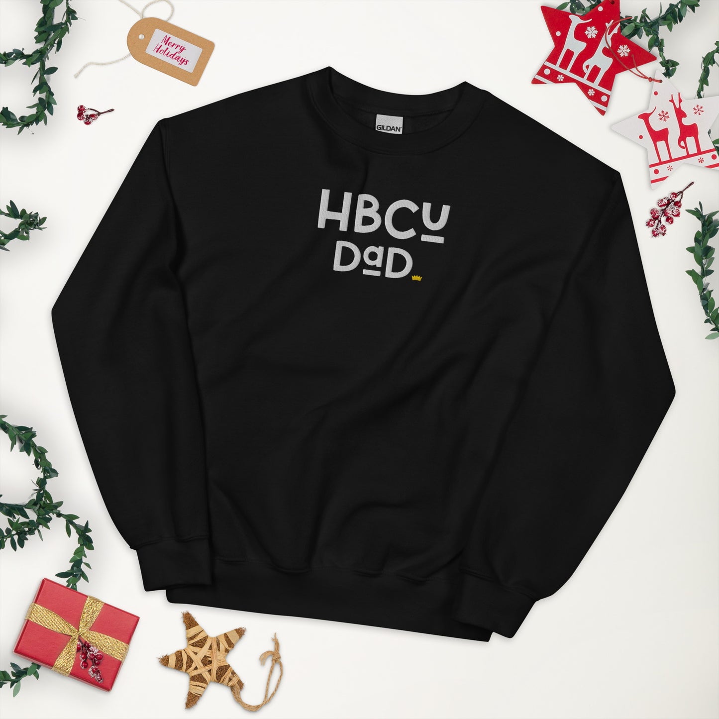 Dad - HBCU Embroidered Unisex Sweatshirt