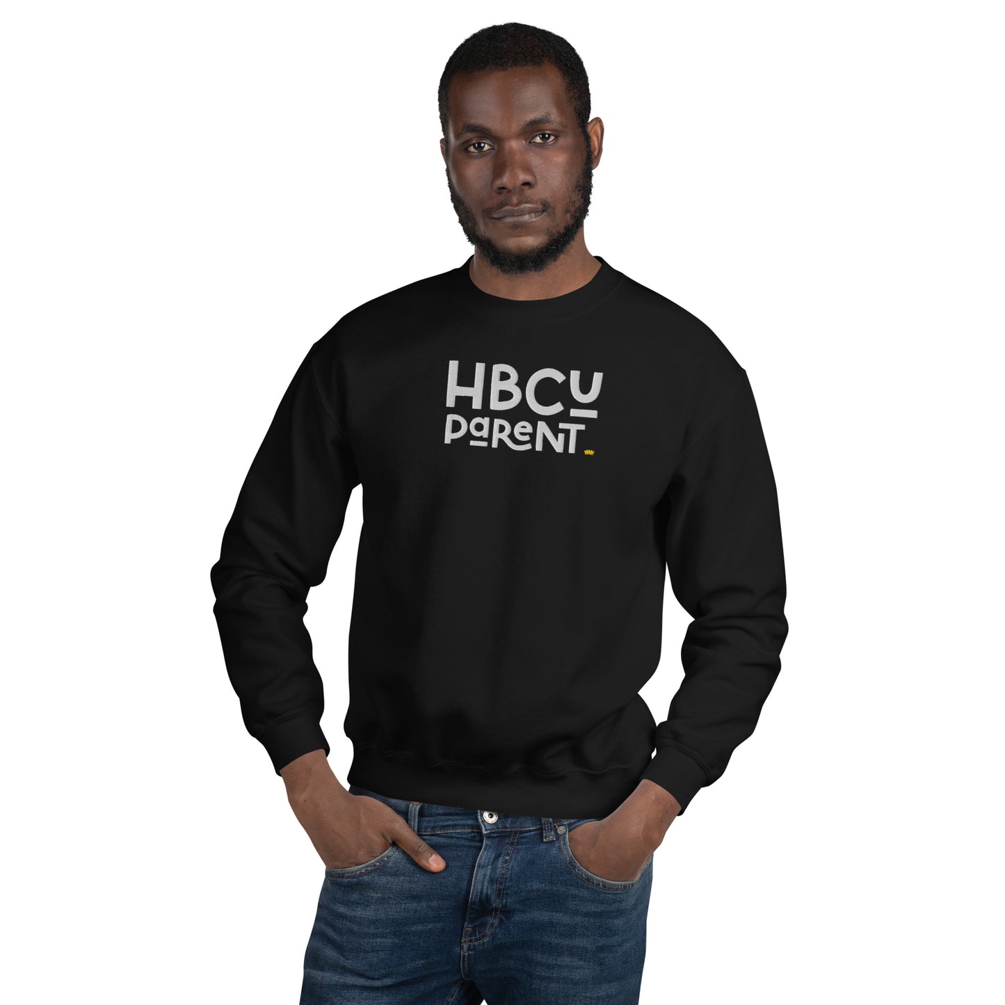 Parent - HBCU Embroidered Unisex Sweatshirt