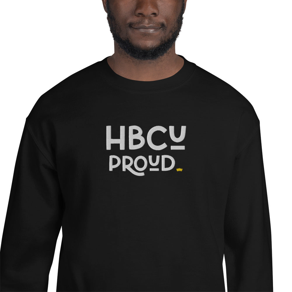 Proud - HBCU Embroidered Unisex Sweatshirt