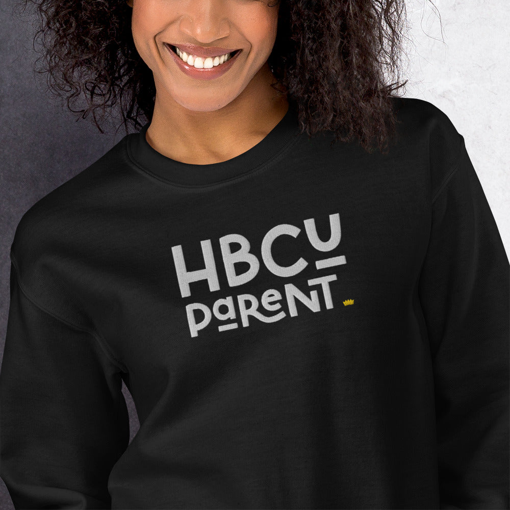 Parent - HBCU Embroidered Unisex Sweatshirt
