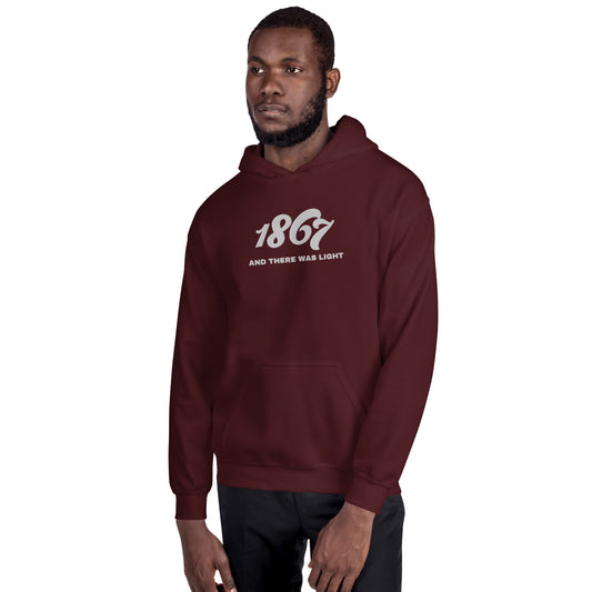 Morehouse-Inspired 1867 Embroidered Unisex Hoodie