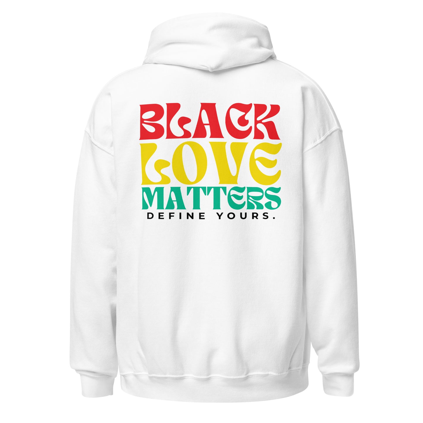 Black Love Matters Afro Text Unisex Hoodie