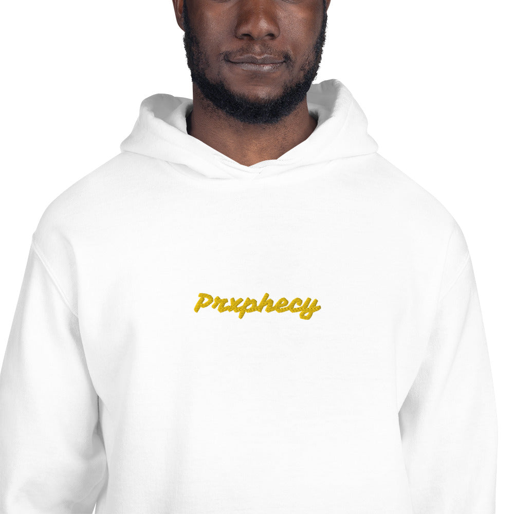 Prxphecy Gold Embroidered Unisex Hoodie